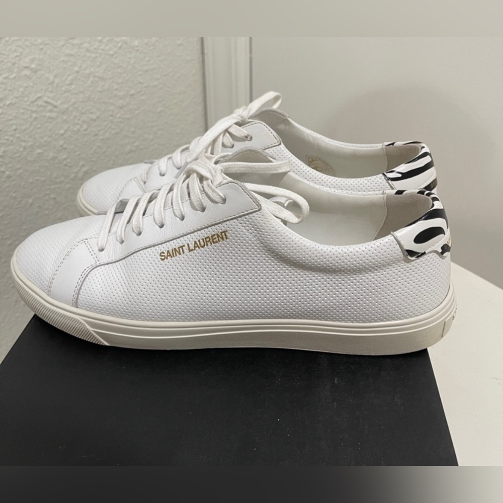 Saint Laurent Andy Low Top Sneaker leather